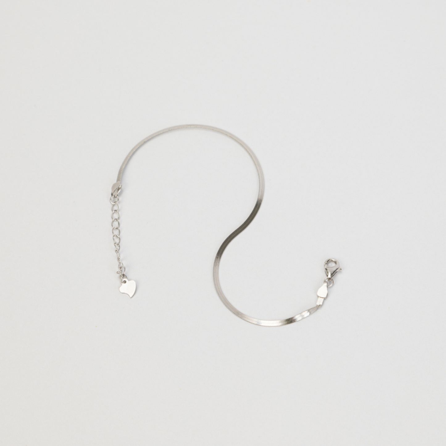 Srebrna bransoletka Silken Snake