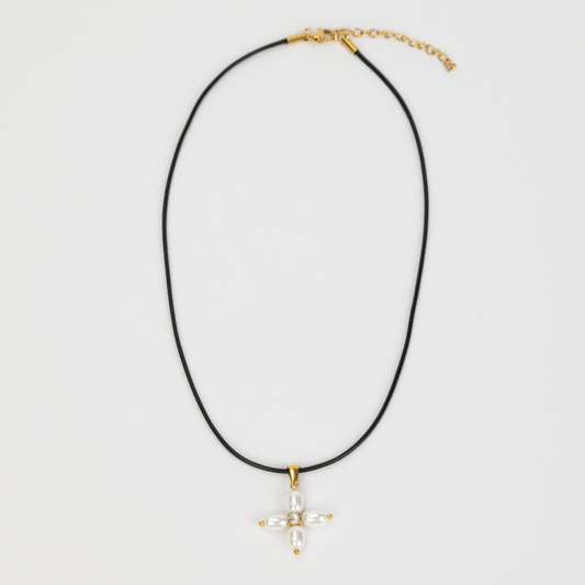 Naszyjnik Pearl Cross