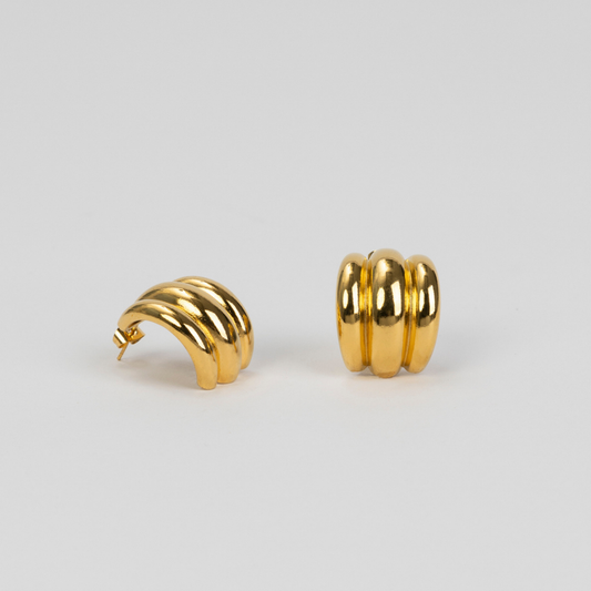Złote kolczyki Urban Gold